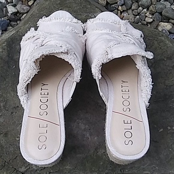 Sole Society "CARIMA1" Jute Wedge Espadrille - Picture 7 of 12